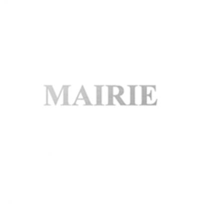 Lettres découpées de façade - Mairie