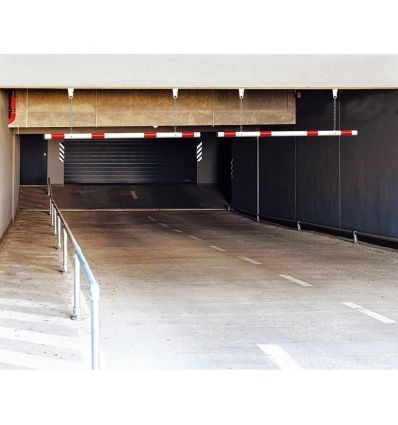 Limiteur de hauteur pour entrée de parking