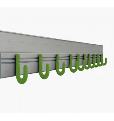 Lisse murale avec 10 patères intégrées Parkid®