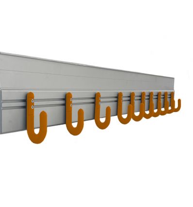 Lisse murale avec 10 patères intégrées Parkid®