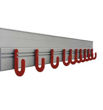 Lisse murale avec 10 patères intégrées Parkid®