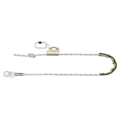 Longe de maintien avec boucle à réducteur