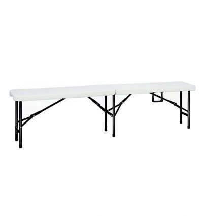 Lot de tables bancs pliables rectangulaires