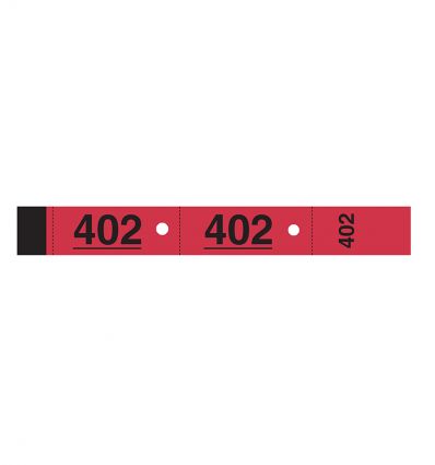 Lots de tickets vestiaire