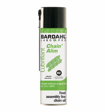 Lubrifiant alimentaire pour chaines et mécanismes