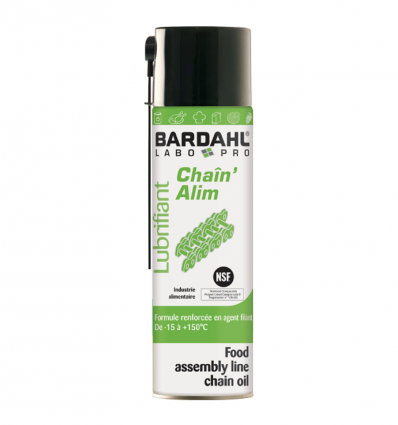 Lubrifiant alimentaire pour chaines et mécanismes