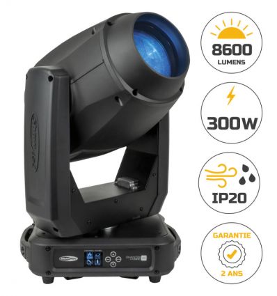 Lyre beam hybride 300 W