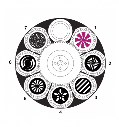 Lyre spot 250 W