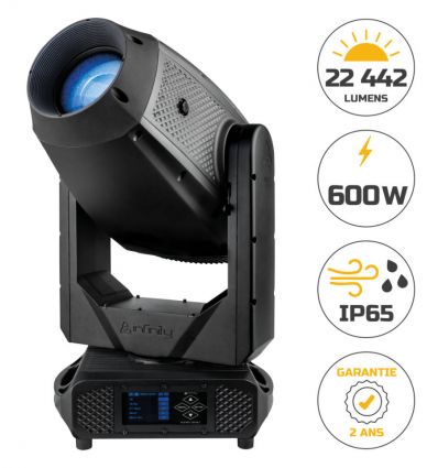 Lyre spot led 600 W