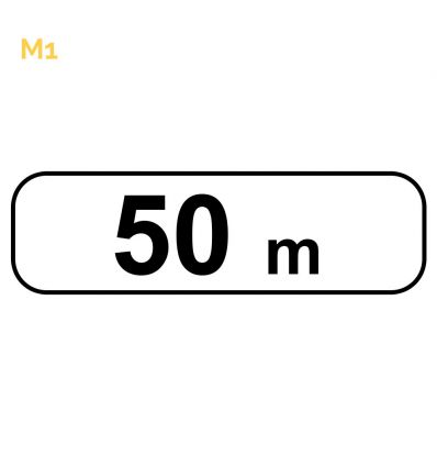 M1 - Panonceau de distance