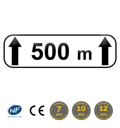 M2 - Panonceau d'étendue