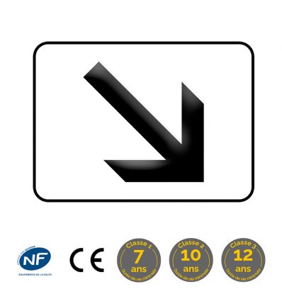 M3a1 - Panonceau de position ou directionnel
