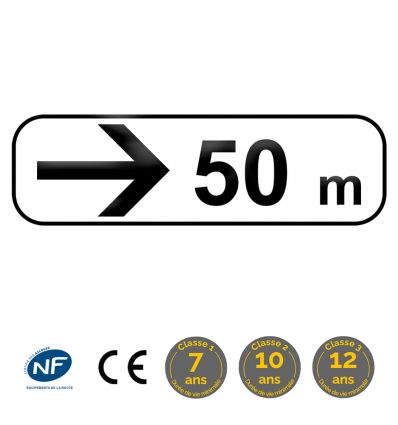 M3b3 - Panonceau de position ou directionnel