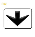 M3d - Panonceau affectation de voie
