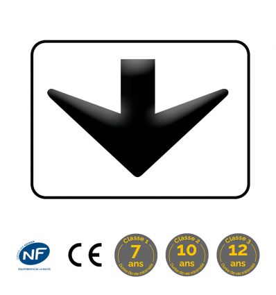 M3d - Panonceau affectation de voie