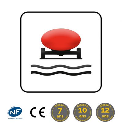 M4l - Panonceau transport de marchandises polluantes