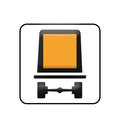 M4m - Panonceau transport de marchandises dangereuses