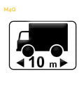 M4q - Panonceau longueur maximum camions et véhicules