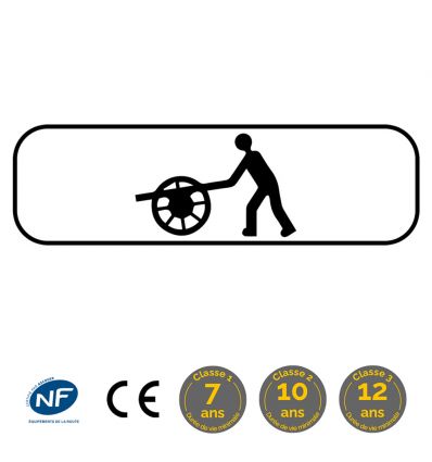 M4t - Panonceau charrettes à bras