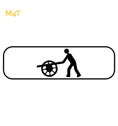 M4t - Panonceau charrettes à bras