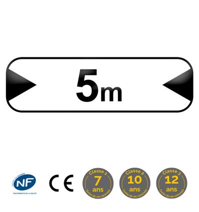 M4u - Panonceau largeur maximum de la voie
