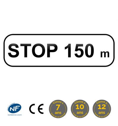 M5b - Panonceau STOP