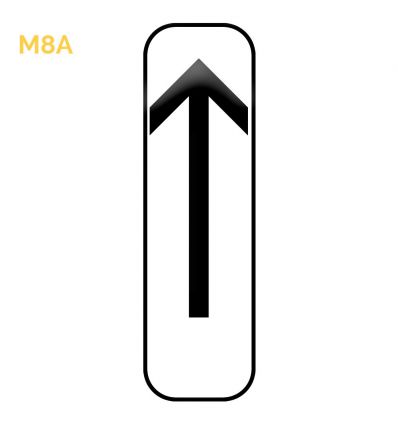 M8a - Panonceau début de section de stationnement