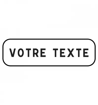 M9z - Panonceau d'indications diverses à personnaliser