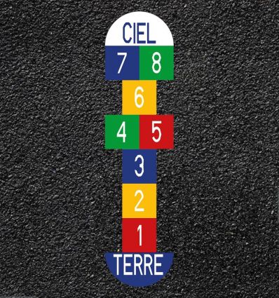 Marelle pour l'extérieur