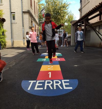 Marelle pour l'extérieur