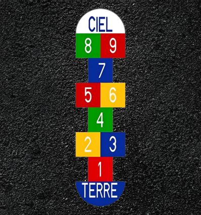Marelle pour l'extérieur