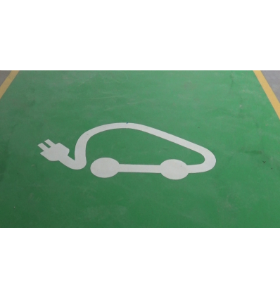 Marquage au Sol Thermocollé voiture électrique