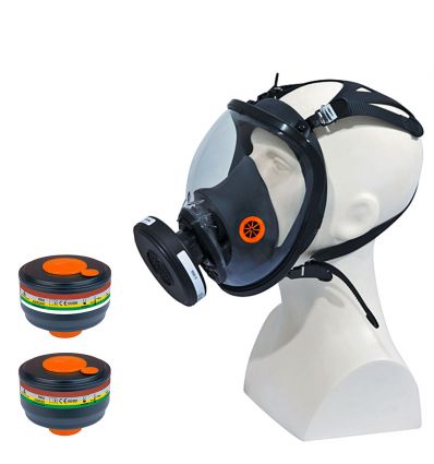 Masque respiratoire complet en silicone Delta Plus