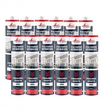 Mastic colle étanchéité fissures et joints
