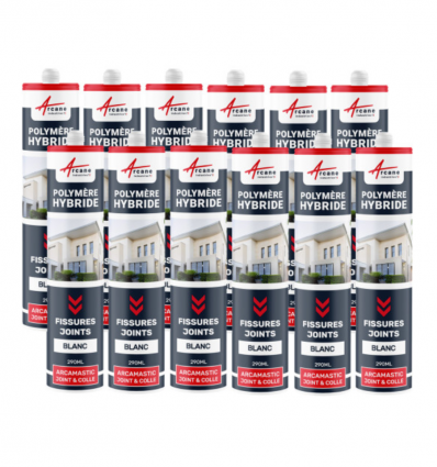 Mastic colle étanchéité fissures et joints