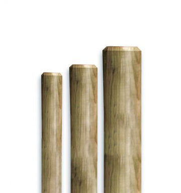 Mât de signalisation en bois