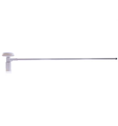 Mât drapeau avec potence 6m et 7m en aluminium
