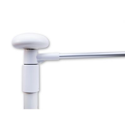 Mât drapeau avec potence 6m et 7m en aluminium