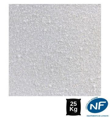 Mélange billes de verres 500-180 et granulats antidérapants pour peinture routière solvantée sans toluène et chlore