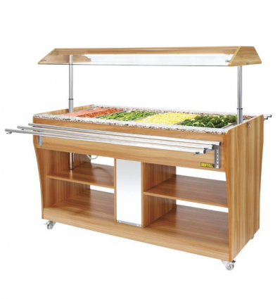 Meuble buffet chaud pour restaurant
