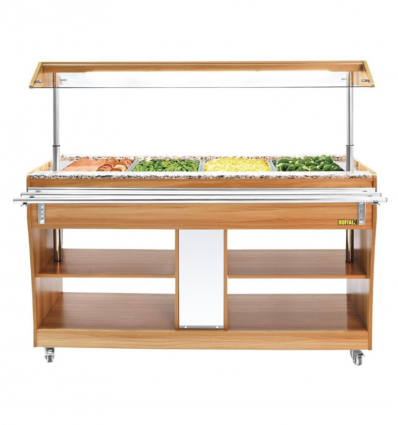 Meuble buffet chaud pour restaurant