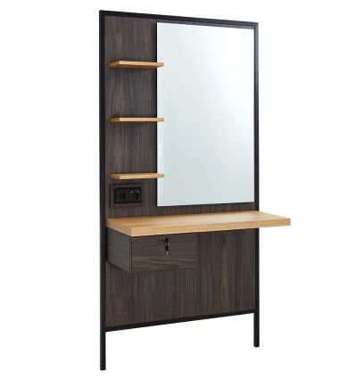 Meuble Coiffeuse Barbier Murale