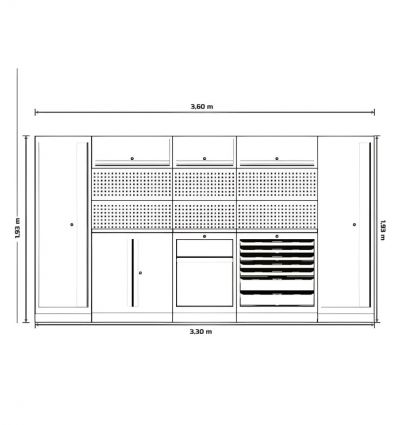 Meuble d'atelier garage