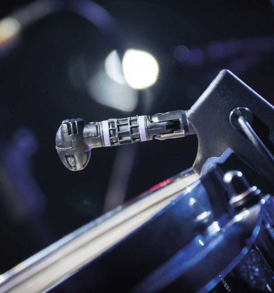 Micro pour batterie acoustique à condensateur