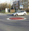 Mini Giratoire ralentisseur en caoutchouc