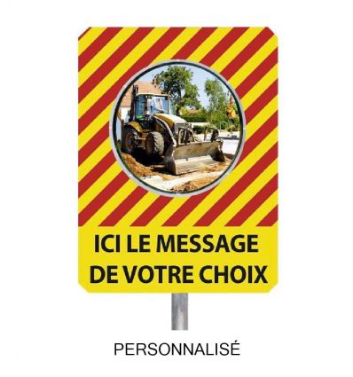 Miroir de chantier temporaire