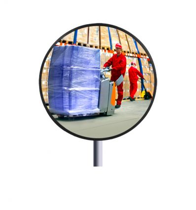 Miroir de sécurité industriel en inox