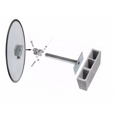 Miroir de Surveillance Piscine - Vision à 90°