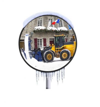 Miroir Routier Antigivre antibuée - vision 90°