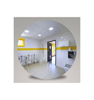 Miroir de collectivité Incassable sans cadre